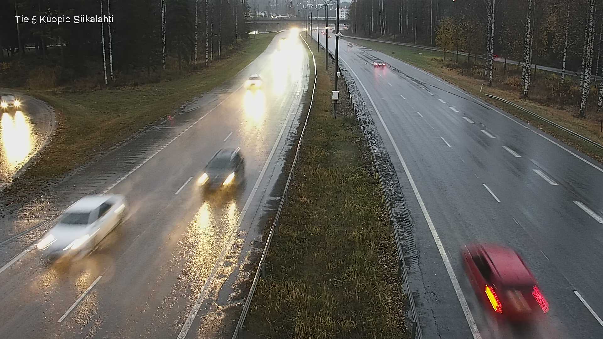 Weather Camera Image Väg 5 Kuopio, Siikalahti, Kuopio, Pohjois-Savo