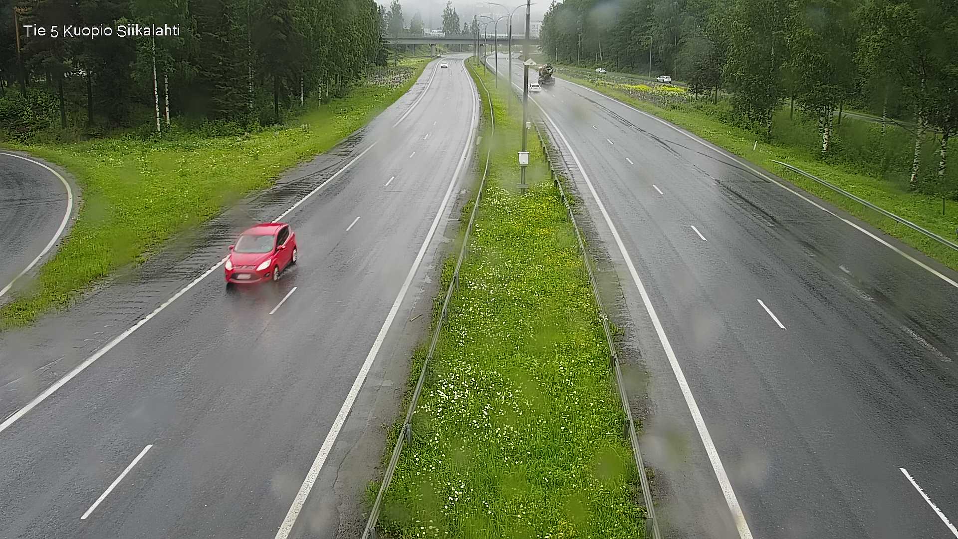 Weather Camera Image Väg 5 Kuopio, Siikalahti, Kuopio, Pohjois-Savo