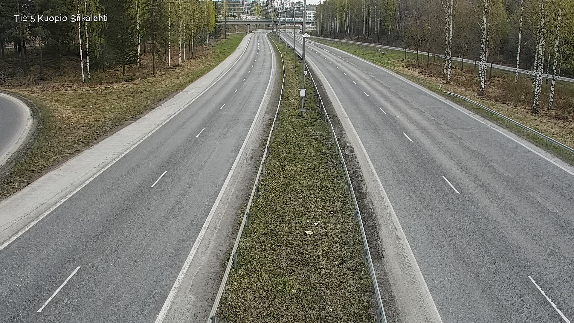 Weather Camera Image Road 5 Kuopio, Siikalahti, Kuopio, Pohjois-Savo