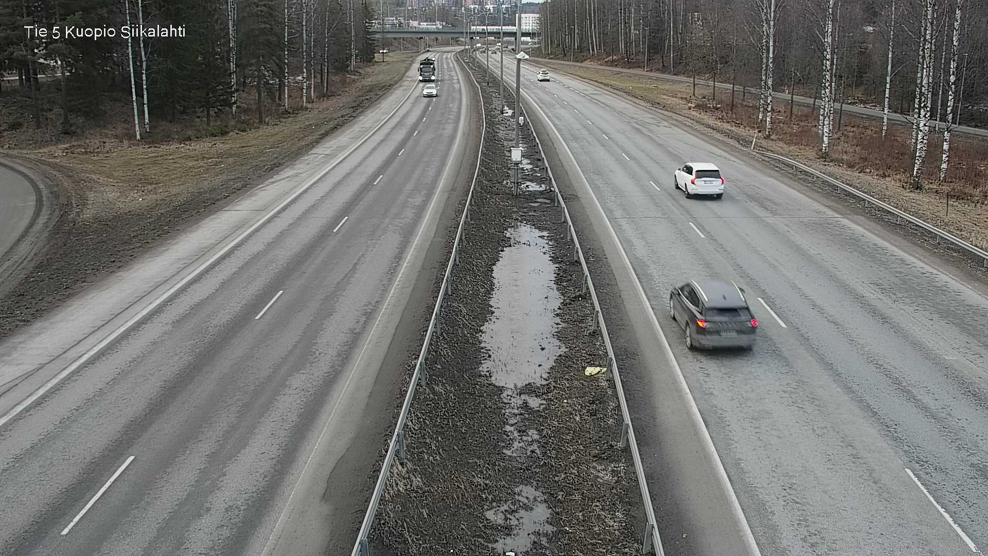 Weather Camera Image Väg 5 Kuopio, Siikalahti, Kuopio, Pohjois-Savo