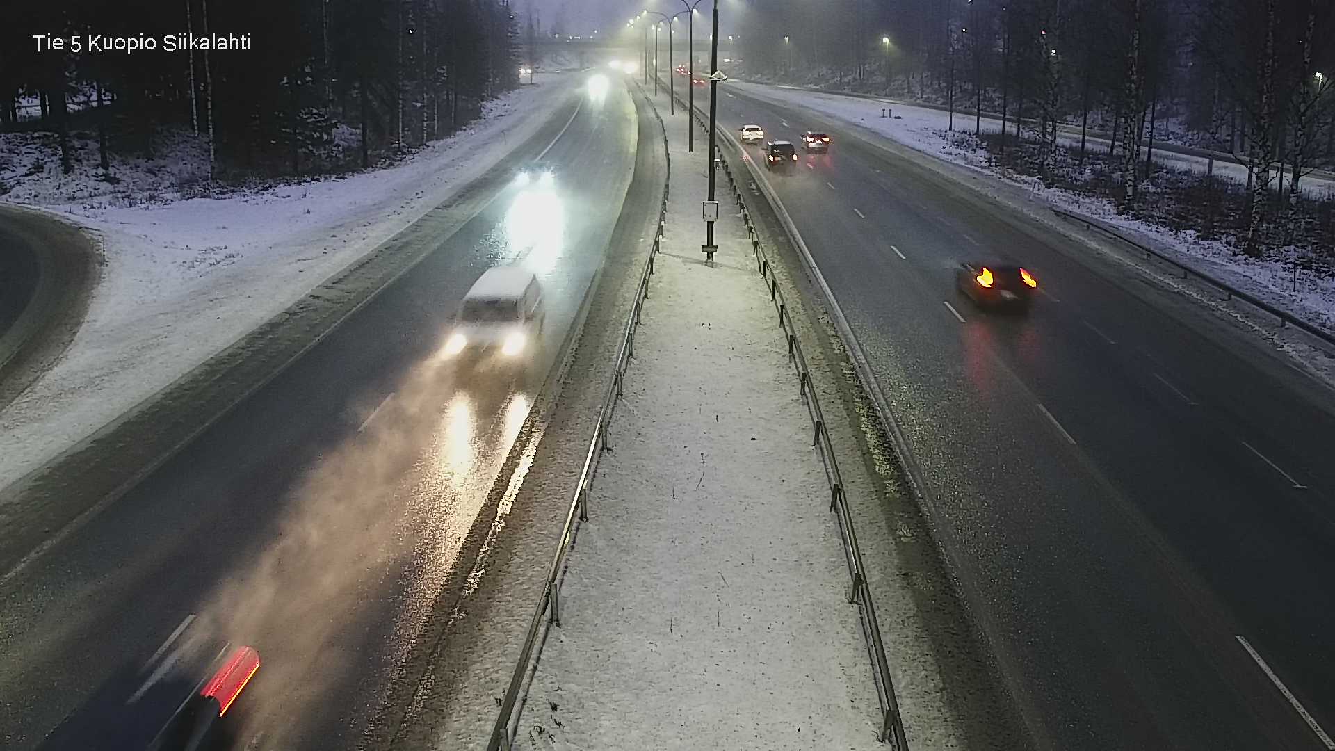 Weather Camera Image Road 5 Kuopio, Siikalahti, Kuopio, Pohjois-Savo
