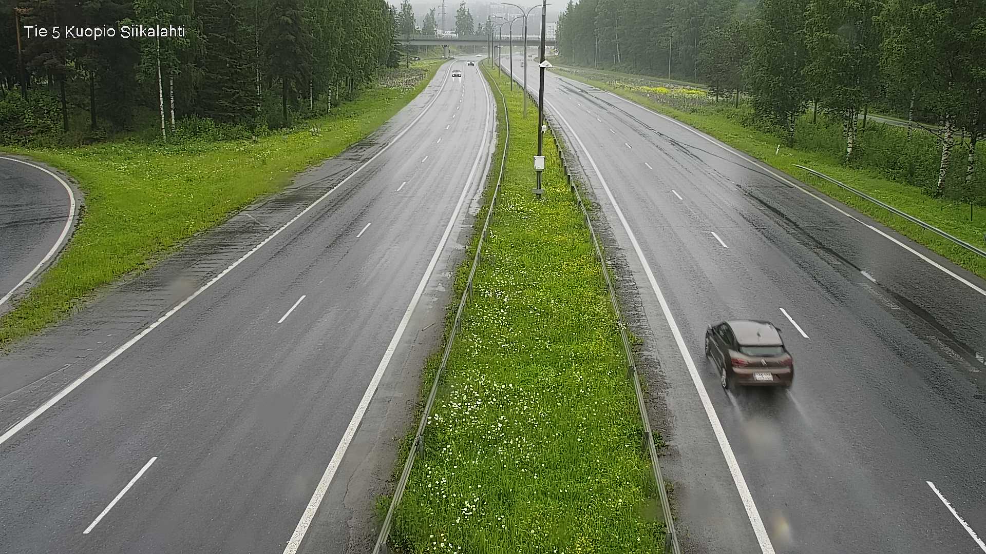 Weather Camera Image Väg 5 Kuopio, Siikalahti, Kuopio, Pohjois-Savo