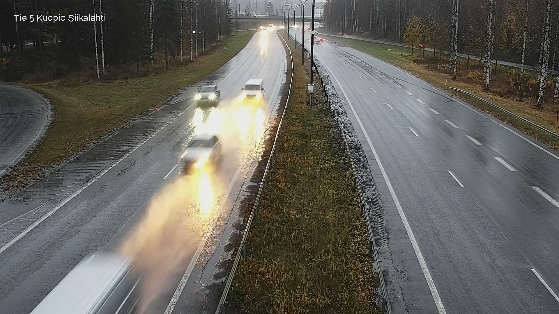 Weather Camera Image Väg 5 Kuopio, Siikalahti, Kuopio, Pohjois-Savo
