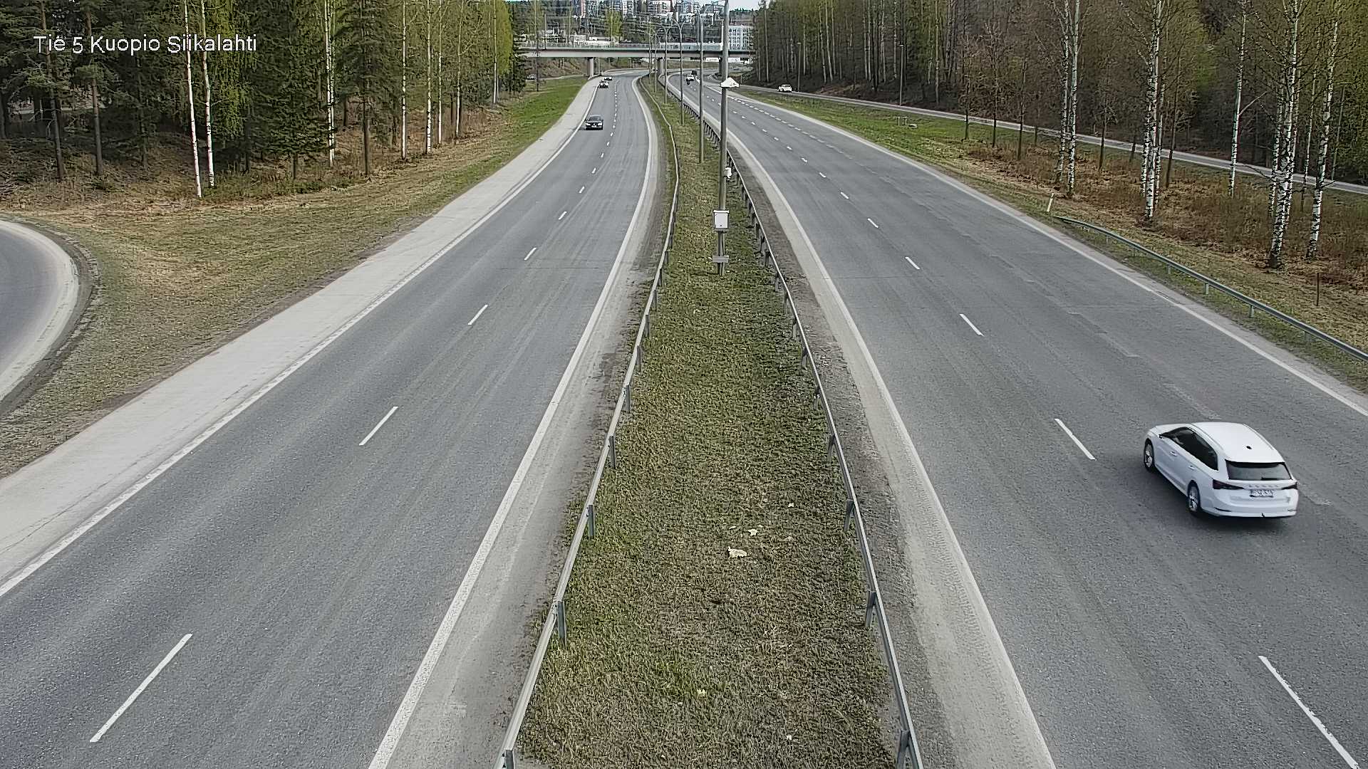 Weather Camera Image Road 5 Kuopio, Siikalahti, Kuopio, Pohjois-Savo
