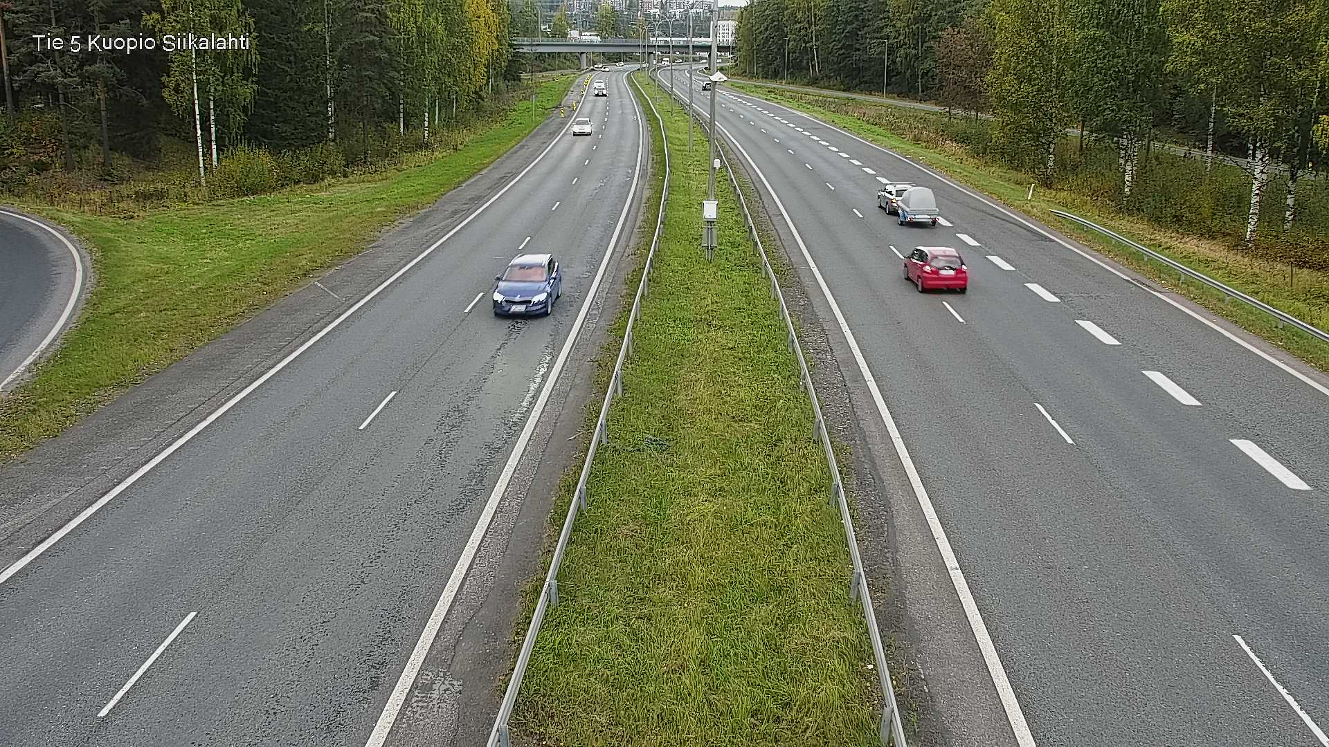 Weather Camera Image Väg 5 Kuopio, Siikalahti, Kuopio, Pohjois-Savo