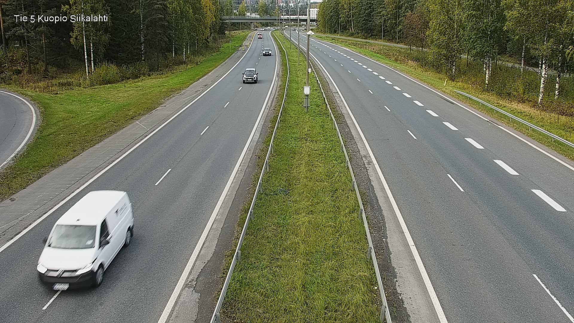 Weather Camera Image Väg 5 Kuopio, Siikalahti, Kuopio, Pohjois-Savo