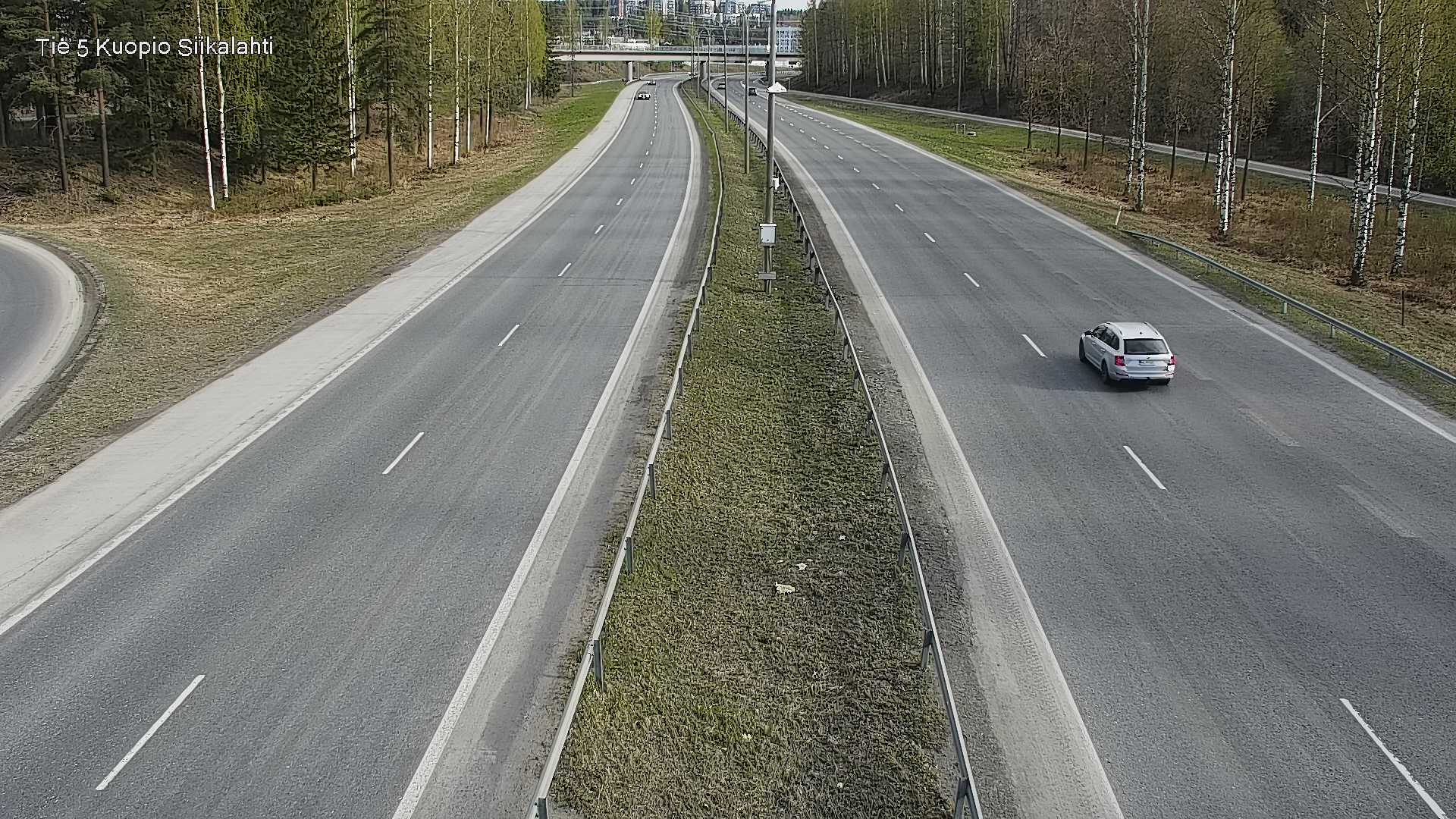 Weather Camera Image Road 5 Kuopio, Siikalahti, Kuopio, Pohjois-Savo