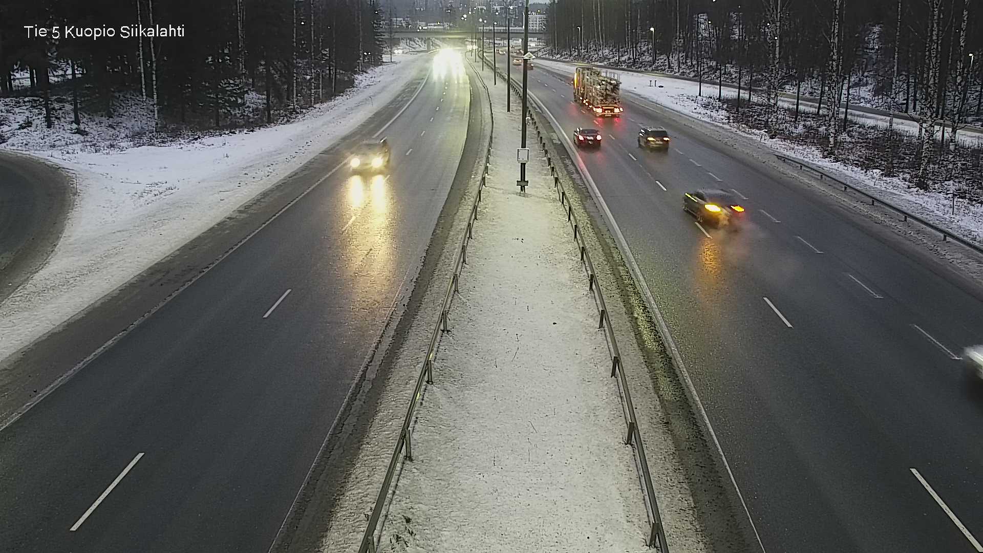 Weather Camera Image Road 5 Kuopio, Siikalahti, Kuopio, Pohjois-Savo