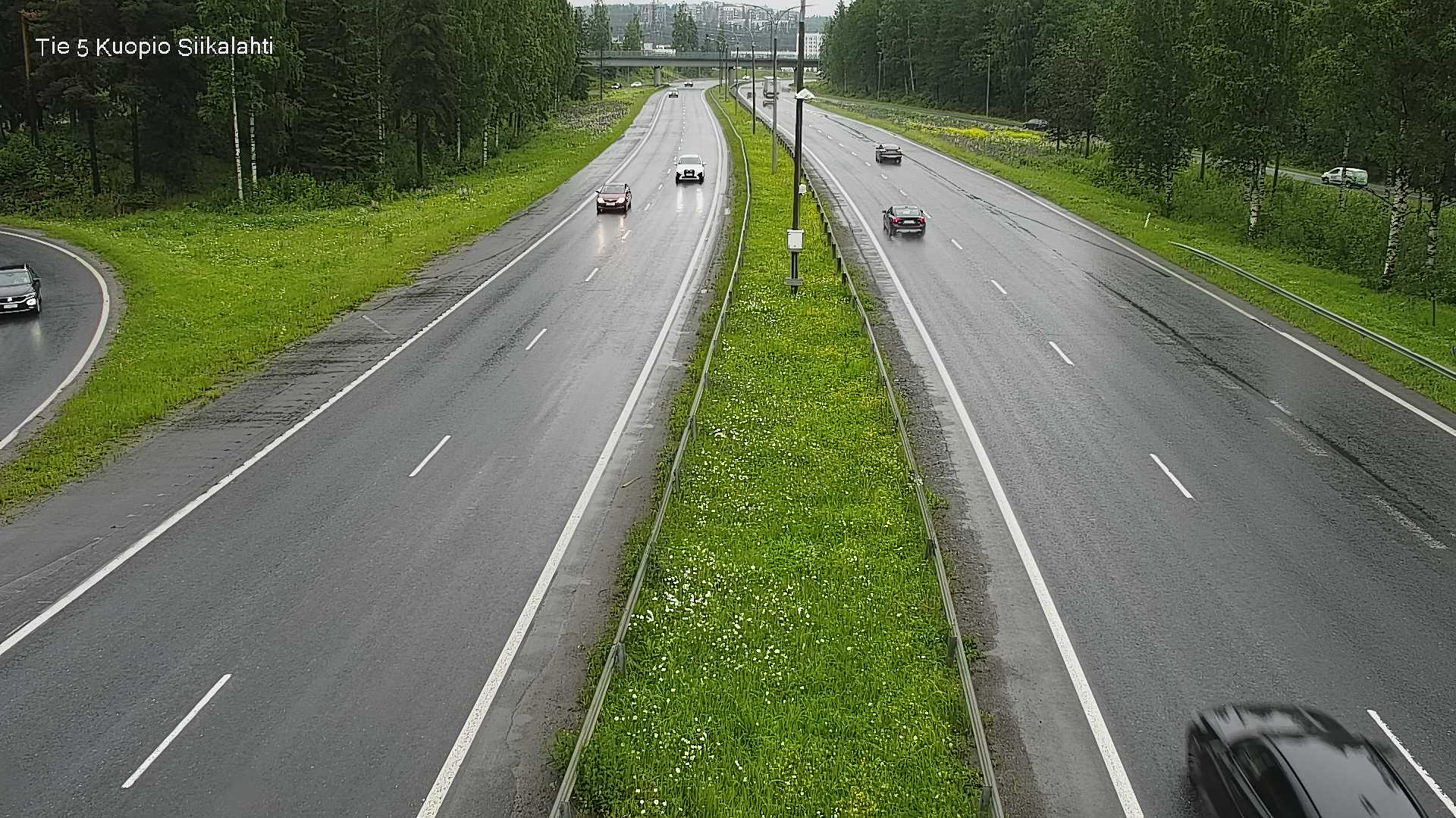 Weather Camera Image Väg 5 Kuopio, Siikalahti, Kuopio, Pohjois-Savo