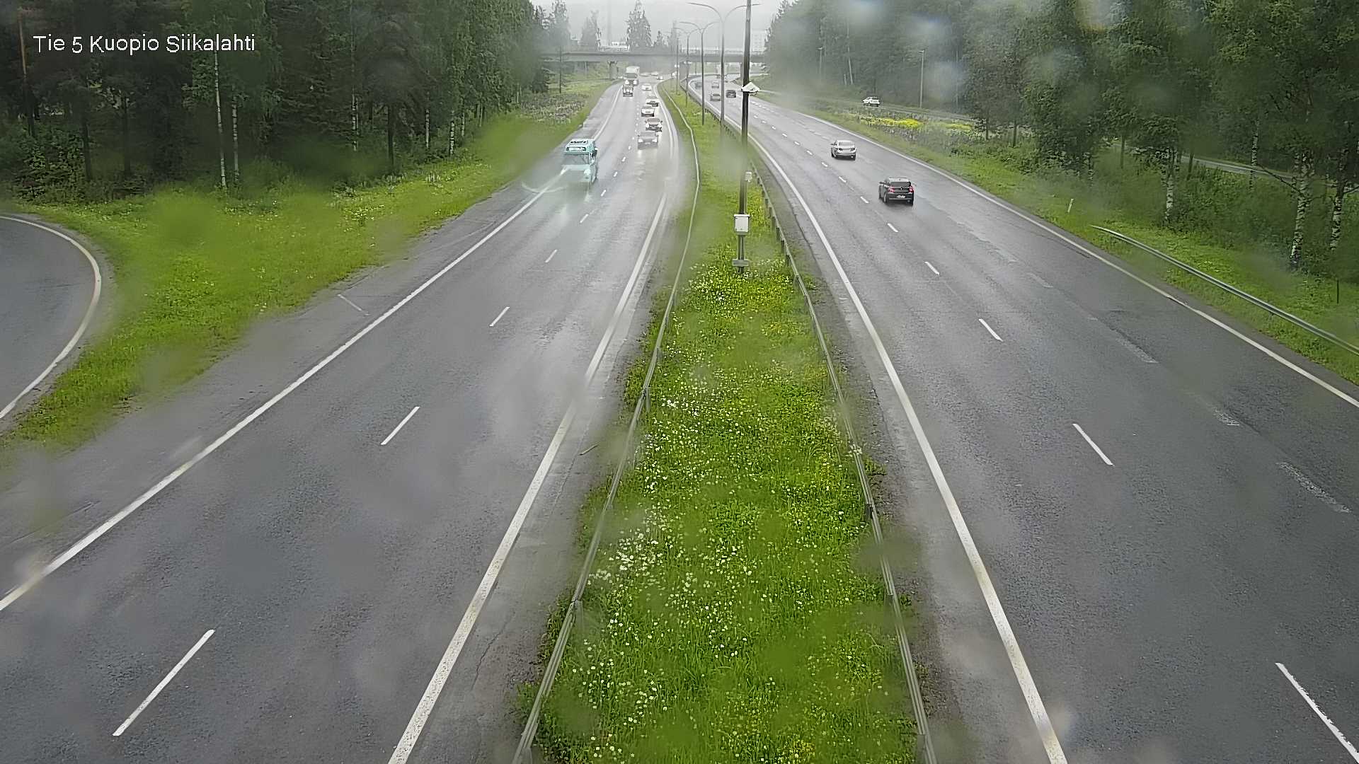 Weather Camera Image Väg 5 Kuopio, Siikalahti, Kuopio, Pohjois-Savo