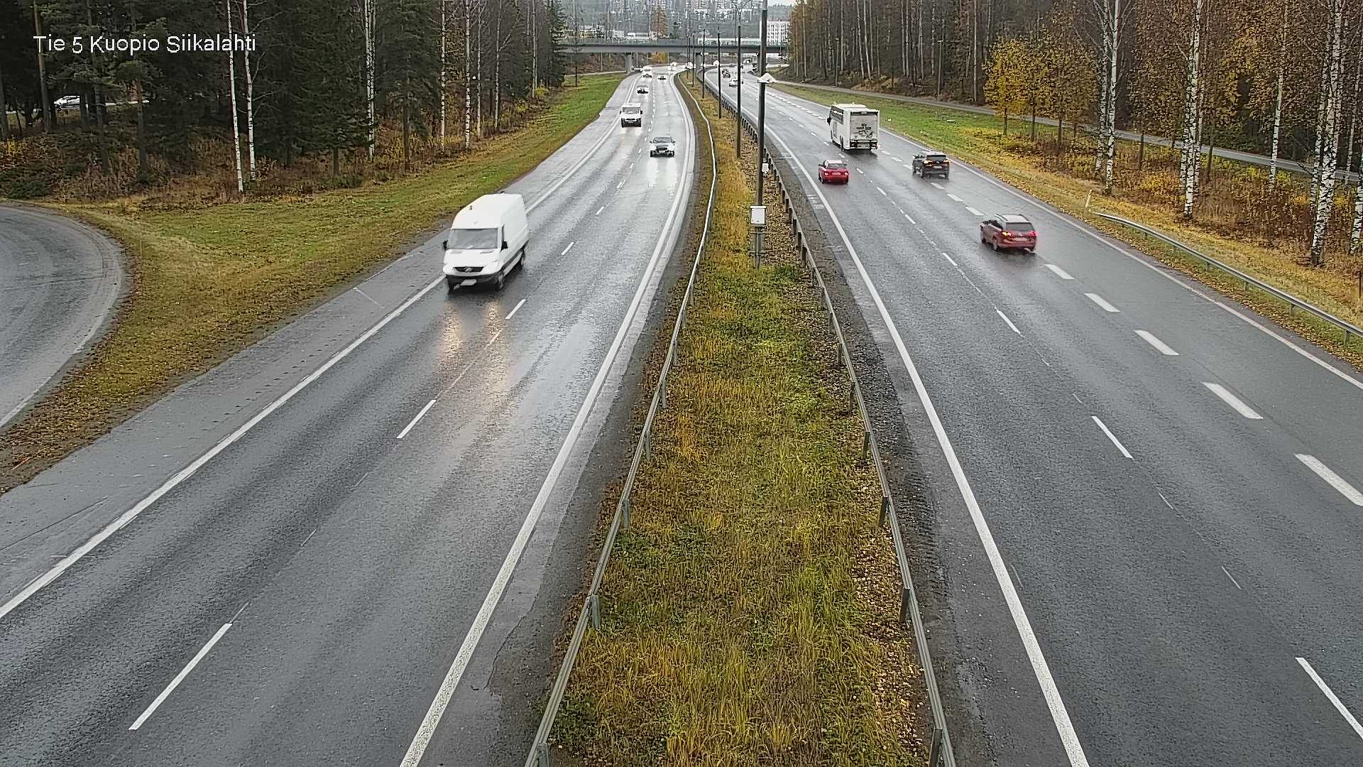 Weather Camera Image Väg 5 Kuopio, Siikalahti, Kuopio, Pohjois-Savo