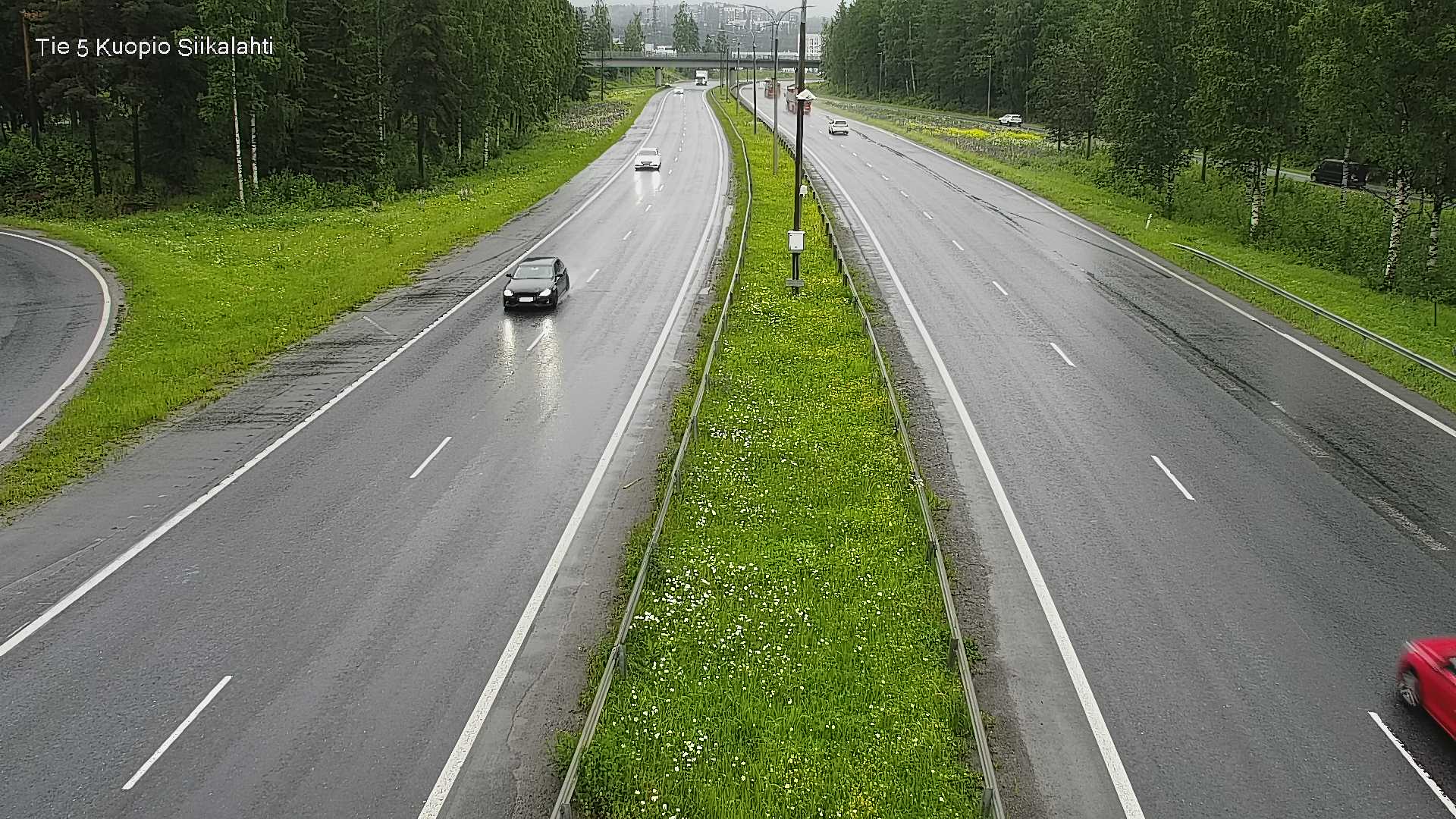 Weather Camera Image Väg 5 Kuopio, Siikalahti, Kuopio, Pohjois-Savo