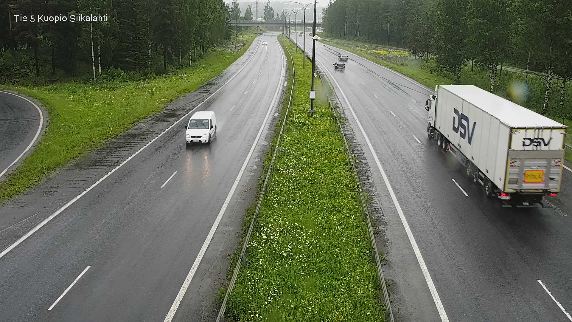 Weather Camera Image Väg 5 Kuopio, Siikalahti, Kuopio, Pohjois-Savo
