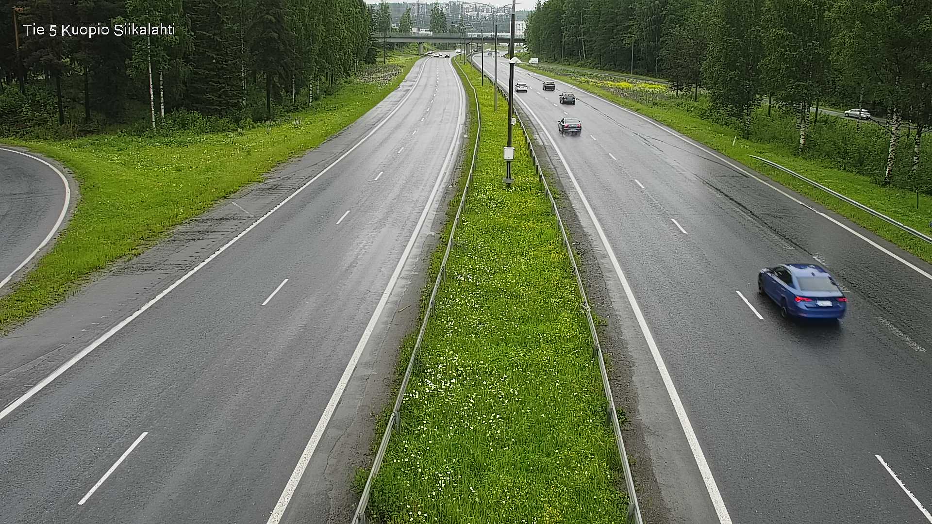 Weather Camera Image Väg 5 Kuopio, Siikalahti, Kuopio, Pohjois-Savo