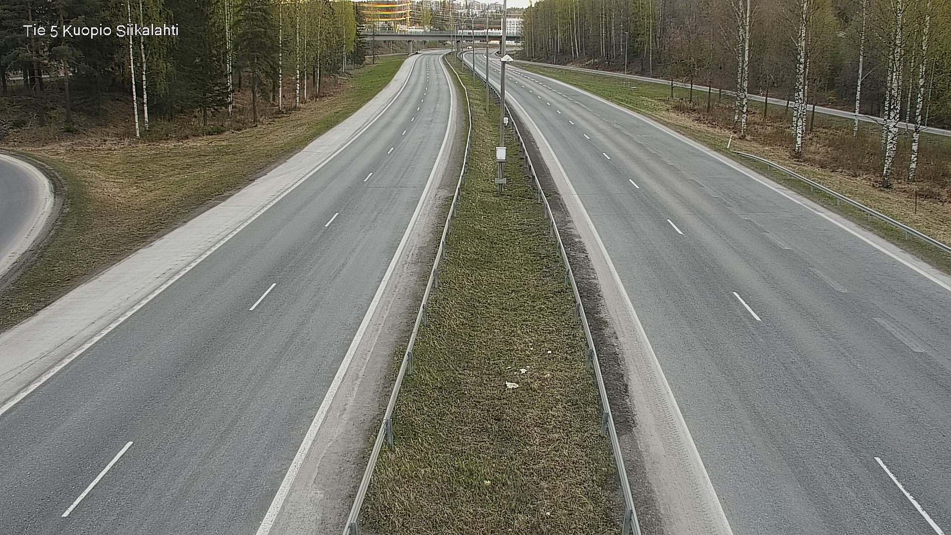 Weather Camera Image Road 5 Kuopio, Siikalahti, Kuopio, Pohjois-Savo