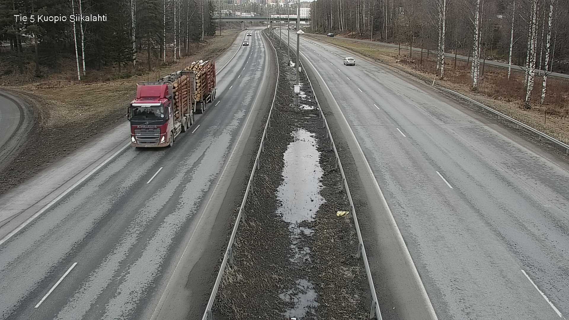 Weather Camera Image Väg 5 Kuopio, Siikalahti, Kuopio, Pohjois-Savo