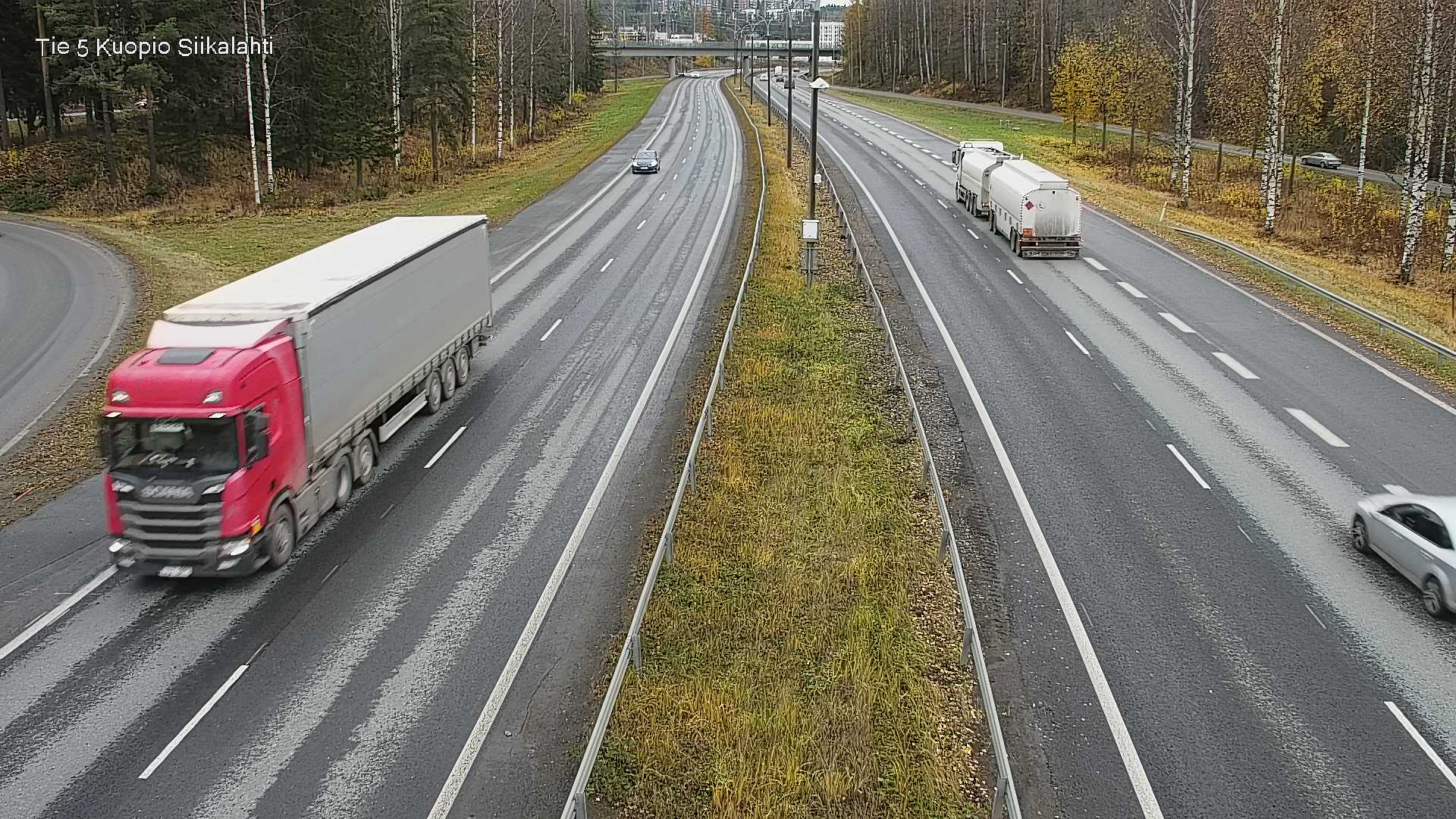 Weather Camera Image Väg 5 Kuopio, Siikalahti, Kuopio, Pohjois-Savo