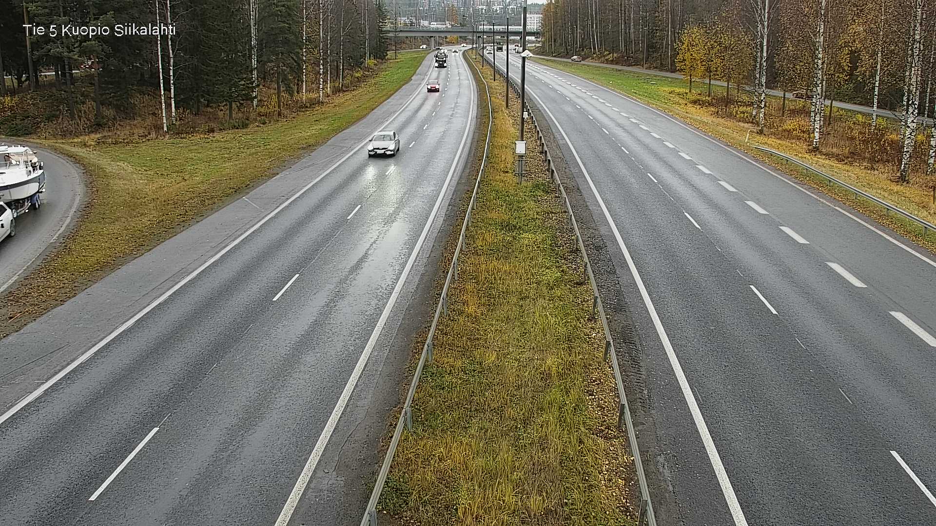 Weather Camera Image Väg 5 Kuopio, Siikalahti, Kuopio, Pohjois-Savo