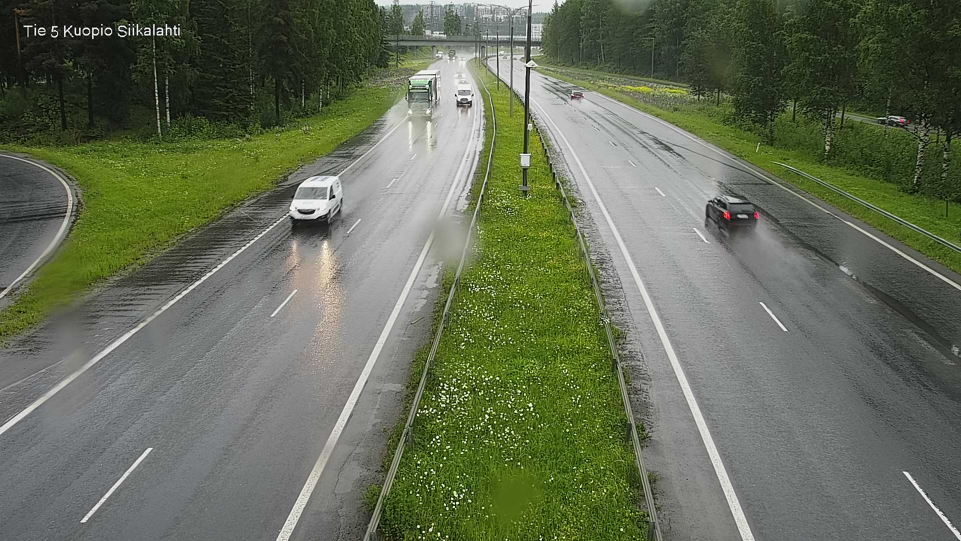 Weather Camera Image Väg 5 Kuopio, Siikalahti, Kuopio, Pohjois-Savo