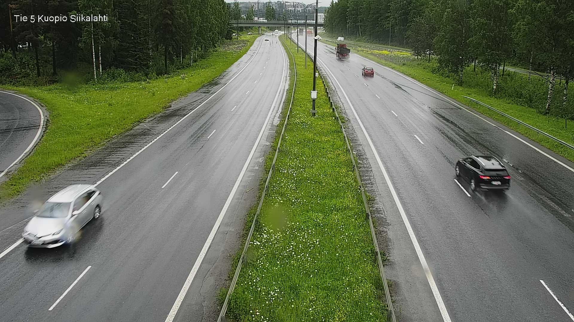 Weather Camera Image Väg 5 Kuopio, Siikalahti, Kuopio, Pohjois-Savo