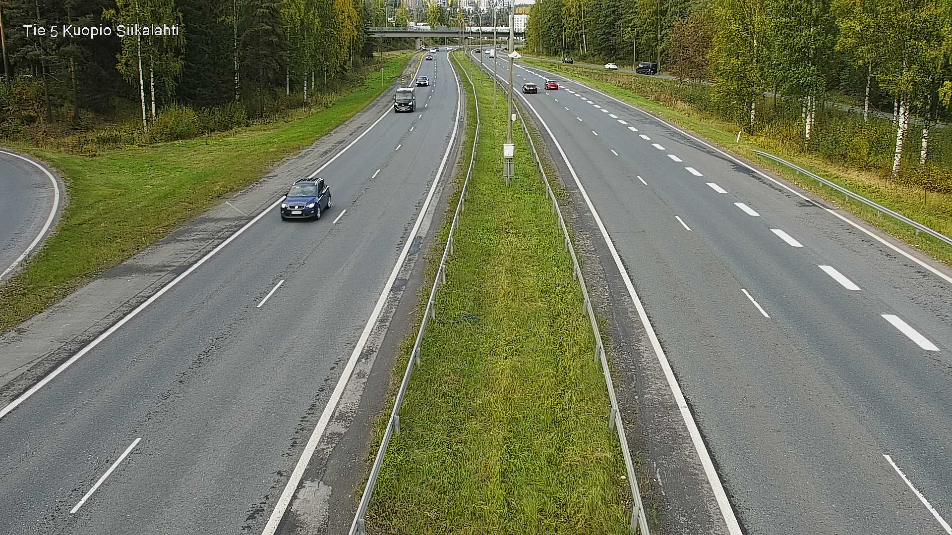 Weather Camera Image Väg 5 Kuopio, Siikalahti, Kuopio, Pohjois-Savo