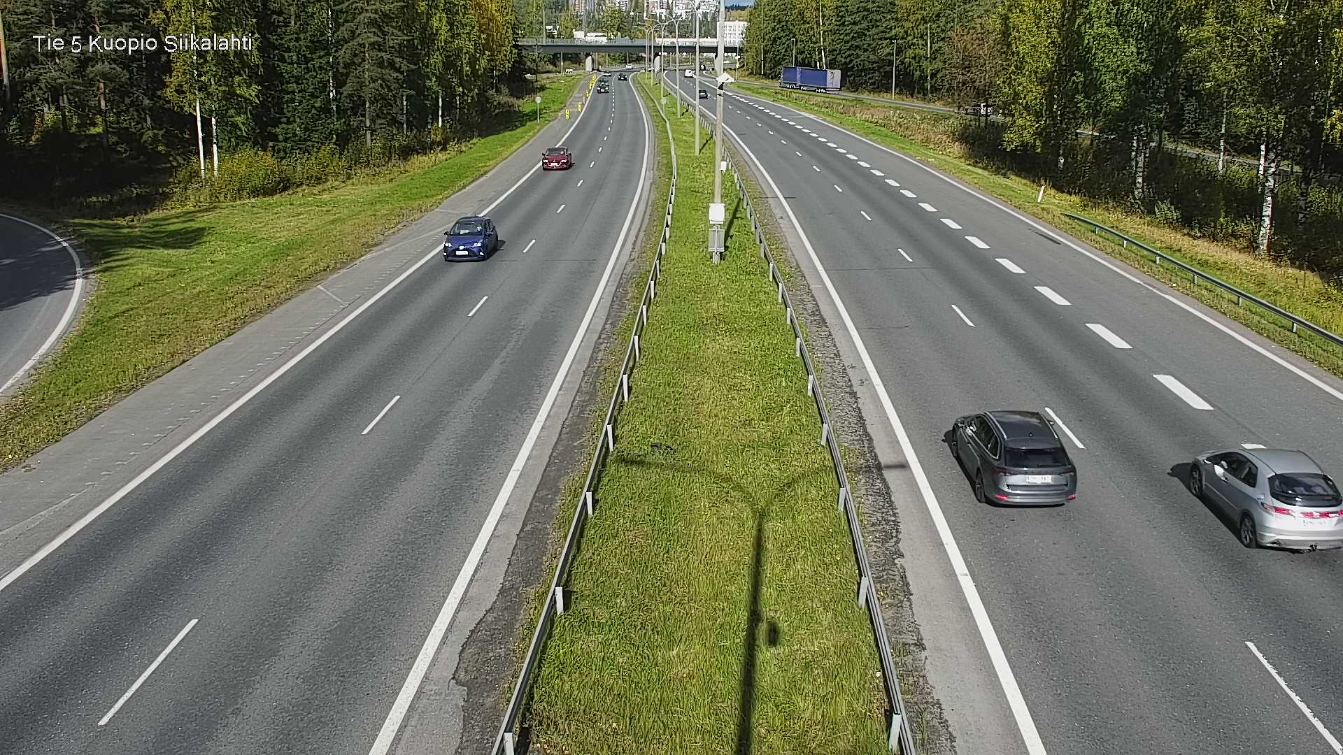 Weather Camera Image Väg 5 Kuopio, Siikalahti, Kuopio, Pohjois-Savo