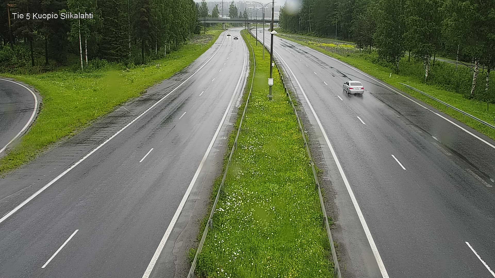 Weather Camera Image Väg 5 Kuopio, Siikalahti, Kuopio, Pohjois-Savo