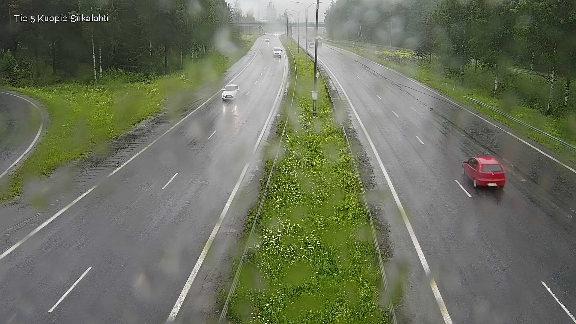 Weather Camera Image Väg 5 Kuopio, Siikalahti, Kuopio, Pohjois-Savo