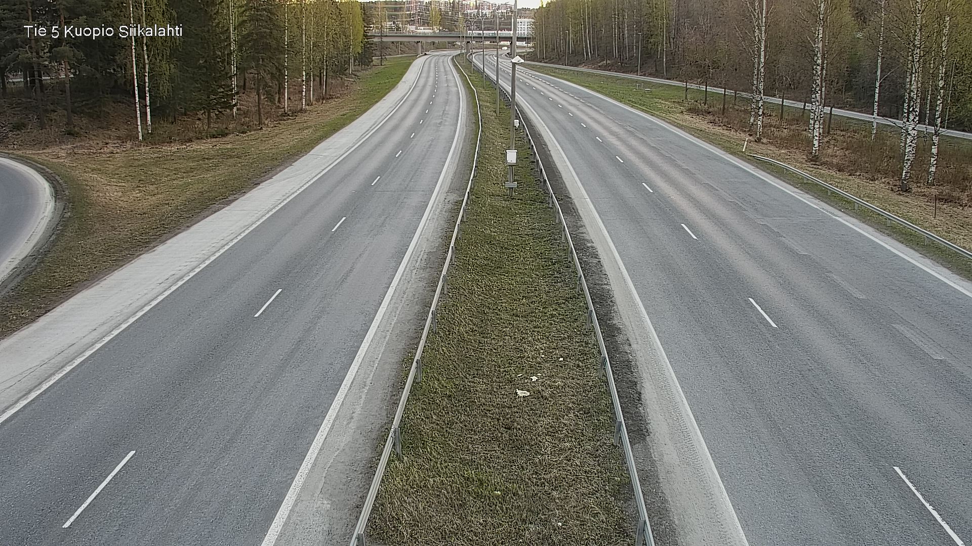 Weather Camera Image Road 5 Kuopio, Siikalahti, Kuopio, Pohjois-Savo