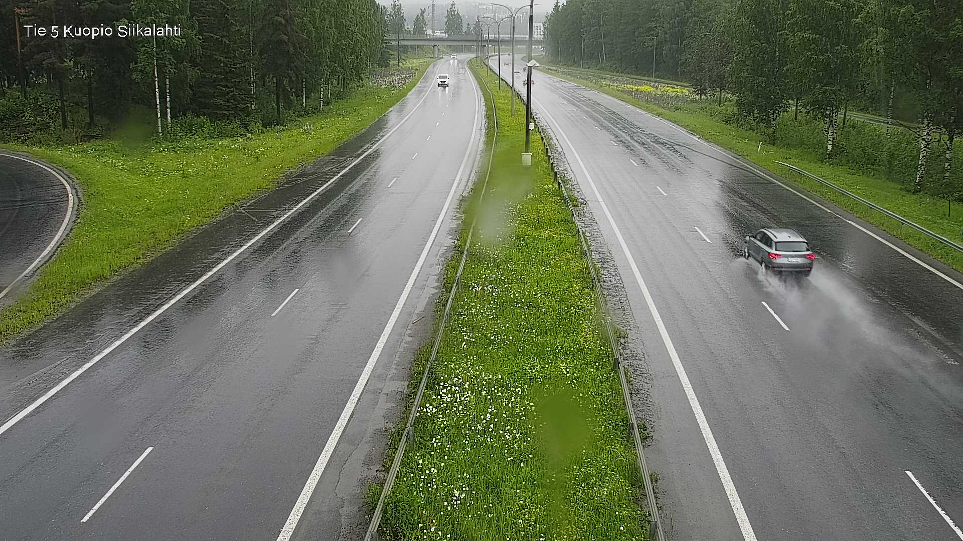 Weather Camera Image Väg 5 Kuopio, Siikalahti, Kuopio, Pohjois-Savo