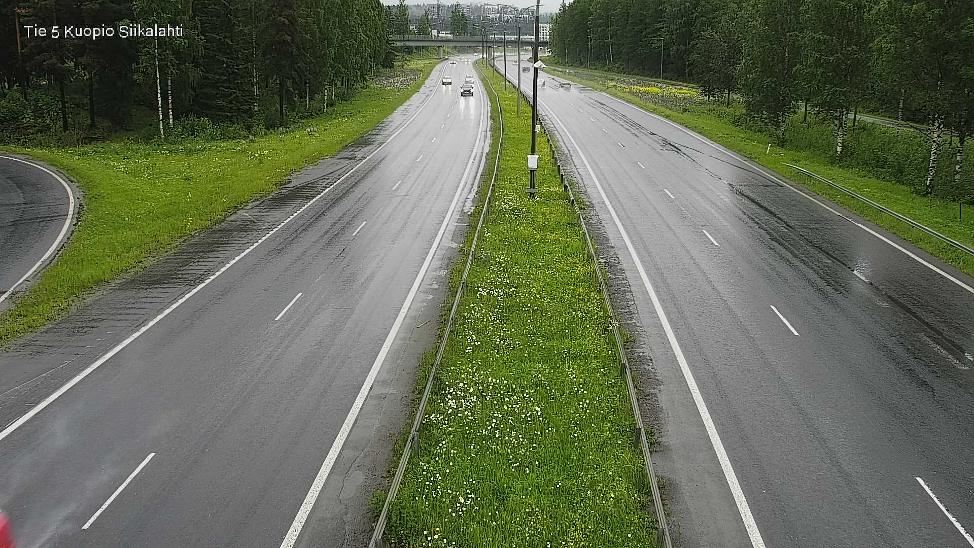Weather Camera Image Väg 5 Kuopio, Siikalahti, Kuopio, Pohjois-Savo