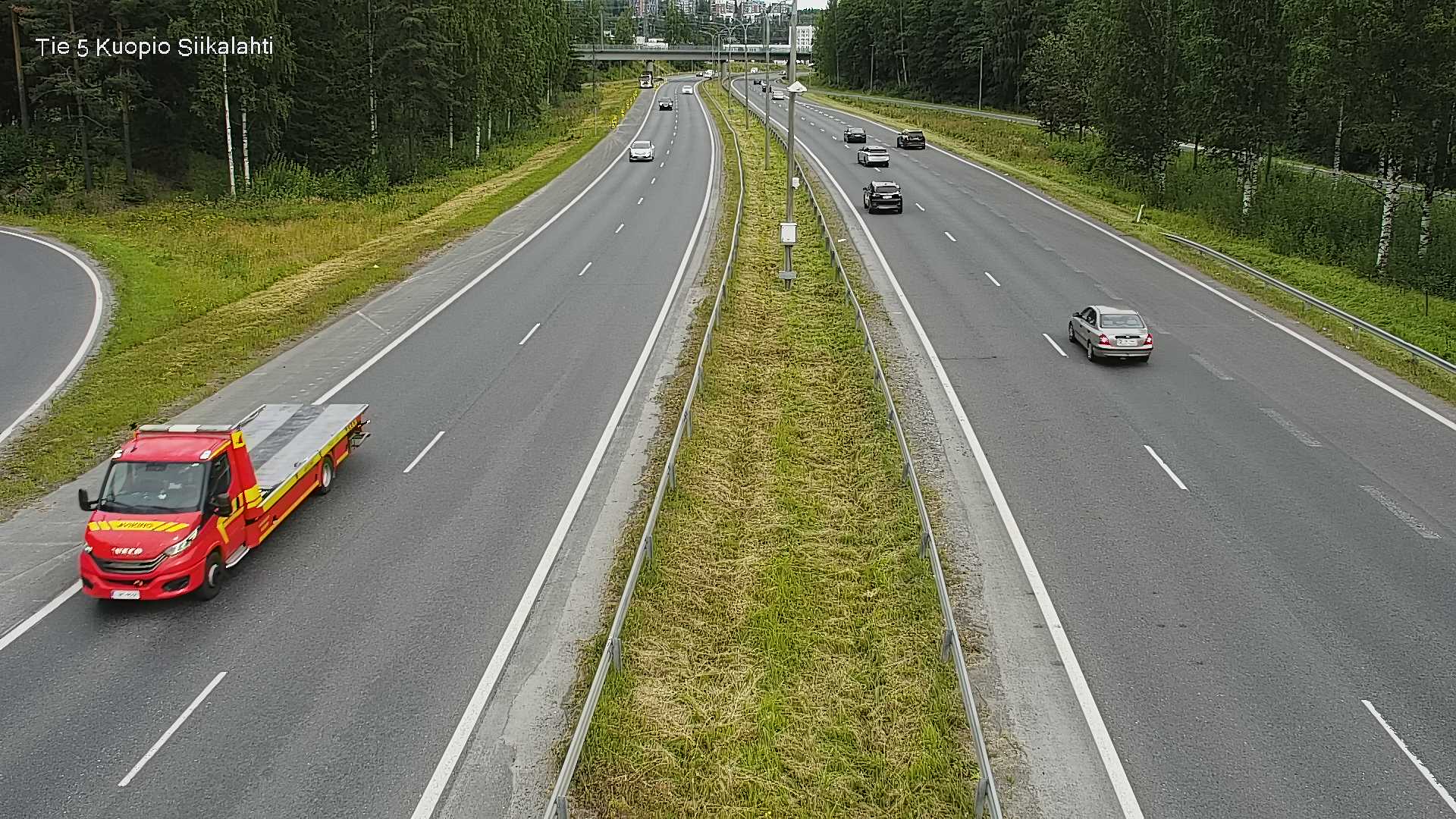 Weather Camera Image Väg 5 Kuopio, Siikalahti, Kuopio, Pohjois-Savo