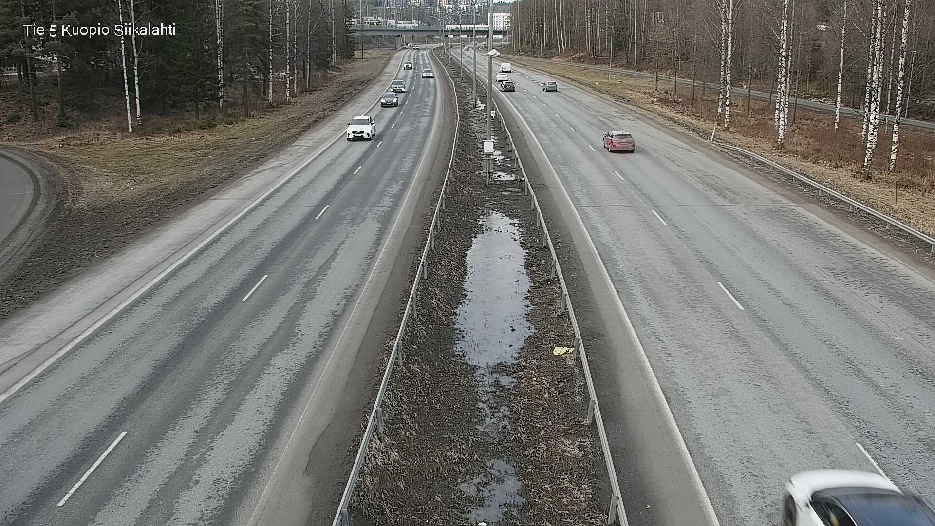Weather Camera Image Väg 5 Kuopio, Siikalahti, Kuopio, Pohjois-Savo