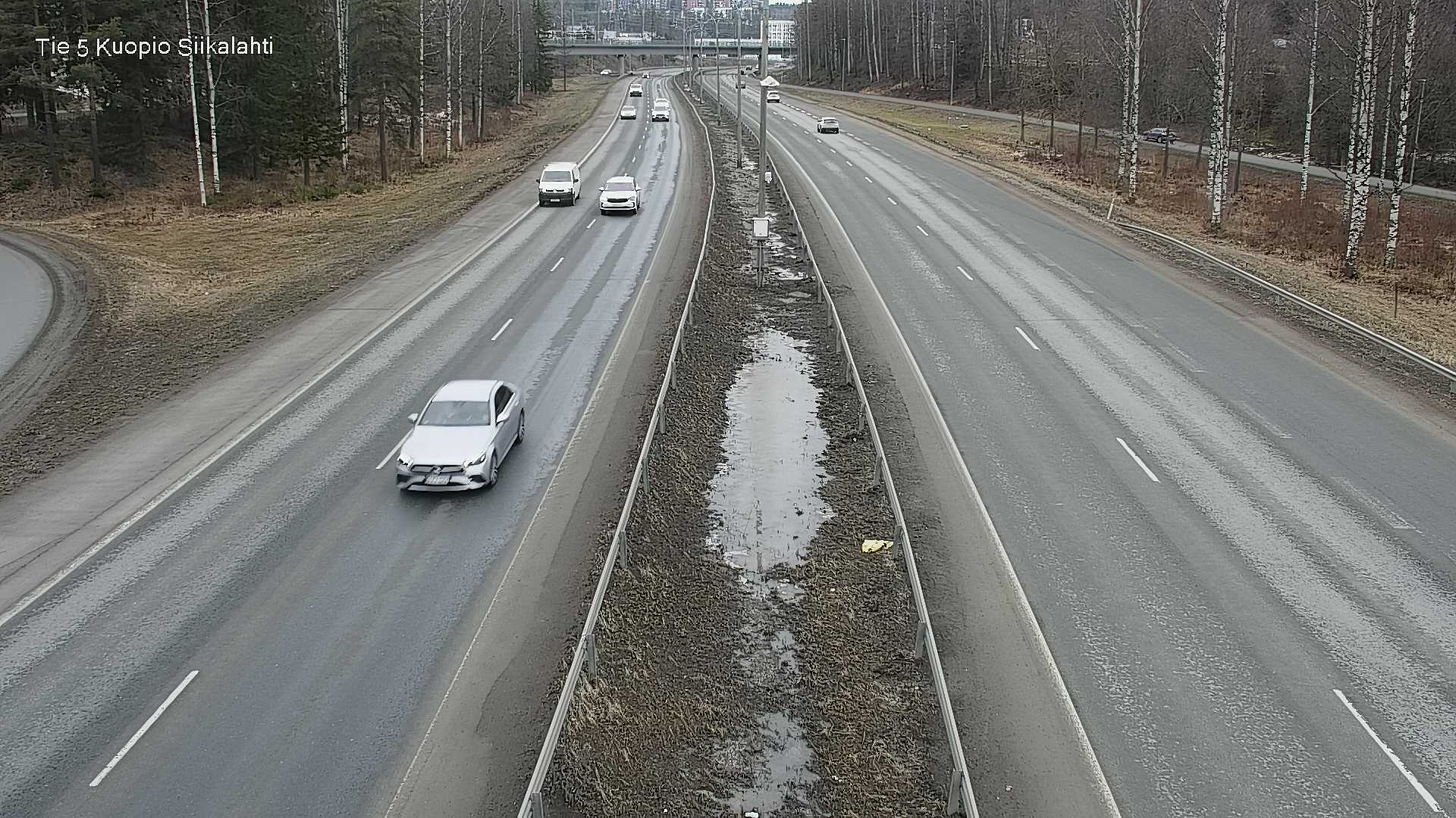 Weather Camera Image Road 5 Kuopio, Siikalahti, Kuopio, Pohjois-Savo