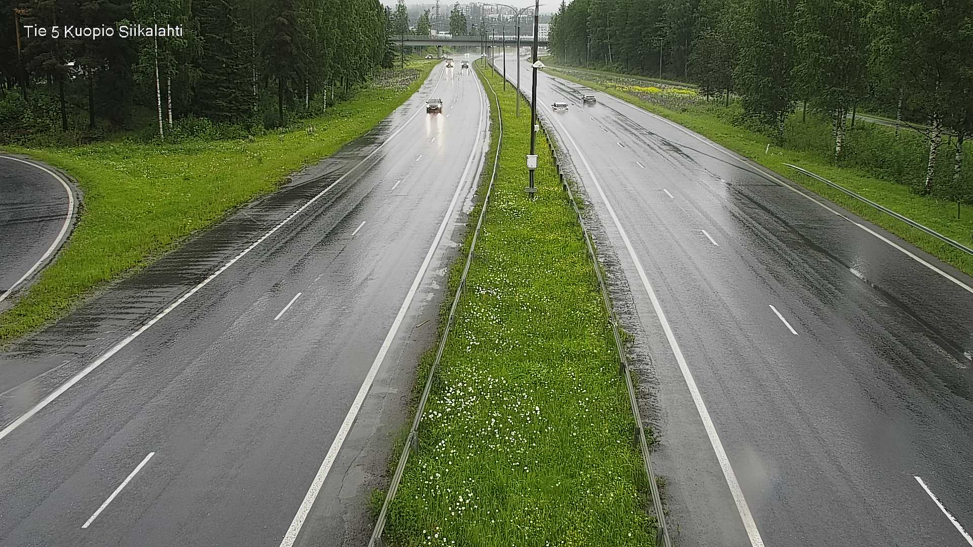 Weather Camera Image Väg 5 Kuopio, Siikalahti, Kuopio, Pohjois-Savo