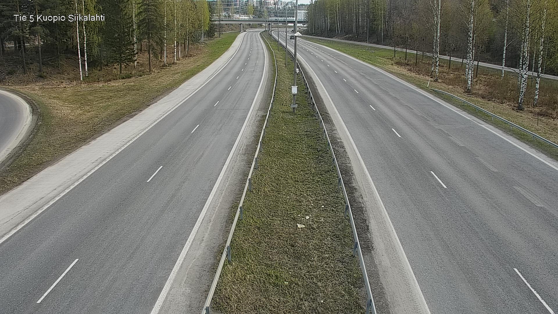 Weather Camera Image Road 5 Kuopio, Siikalahti, Kuopio, Pohjois-Savo