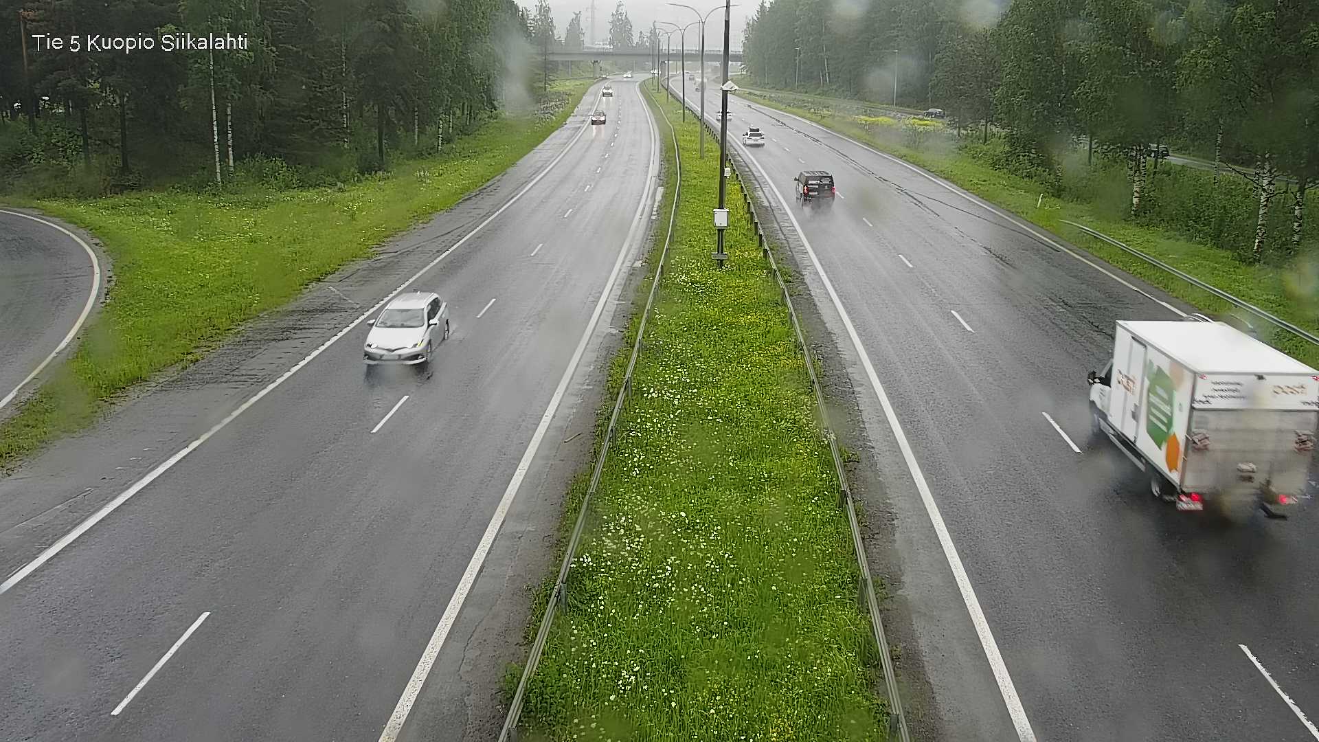 Weather Camera Image Väg 5 Kuopio, Siikalahti, Kuopio, Pohjois-Savo
