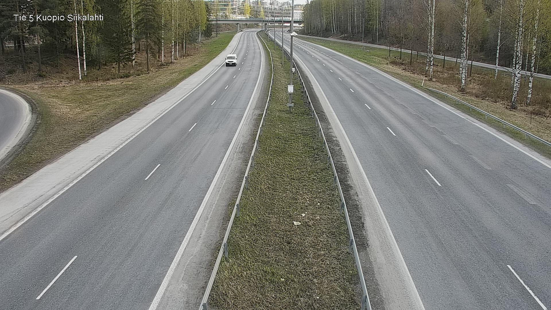 Weather Camera Image Road 5 Kuopio, Siikalahti, Kuopio, Pohjois-Savo