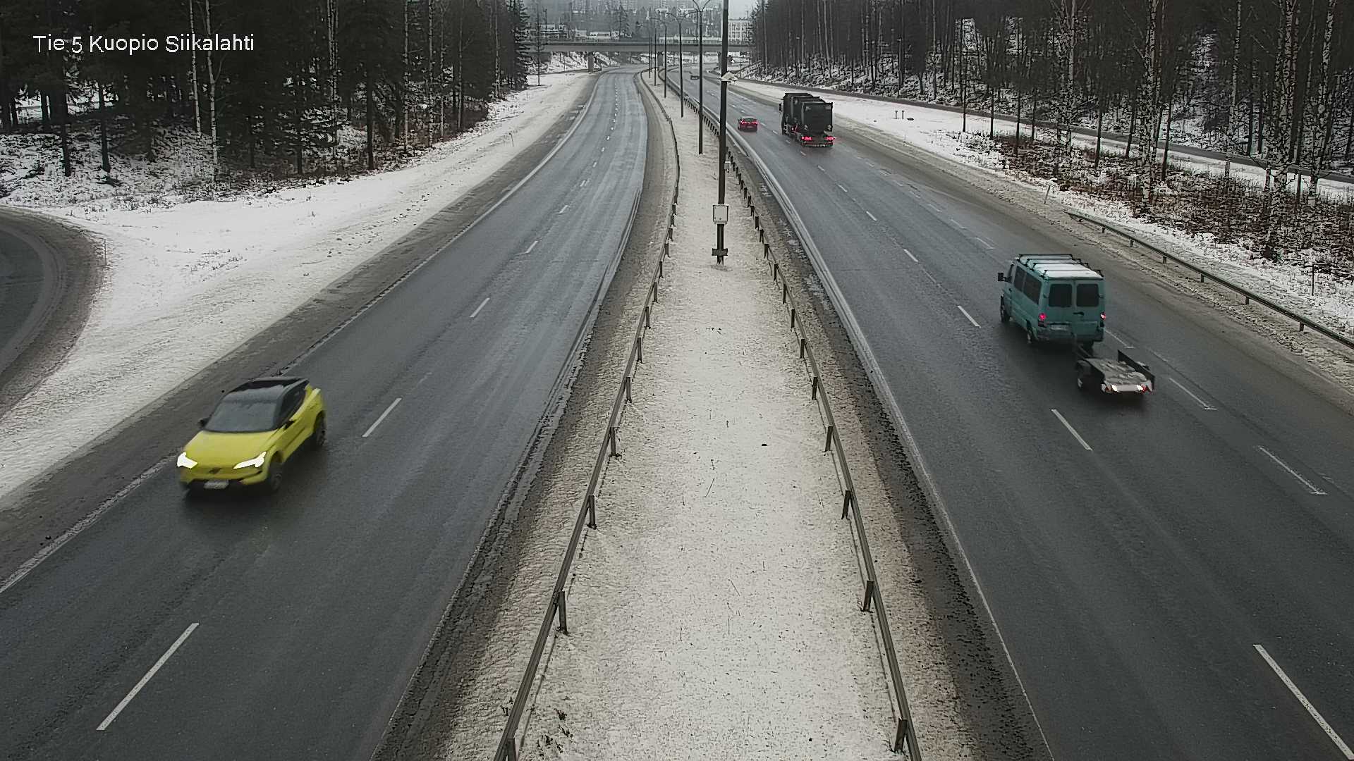 Weather Camera Image Road 5 Kuopio, Siikalahti, Kuopio, Pohjois-Savo