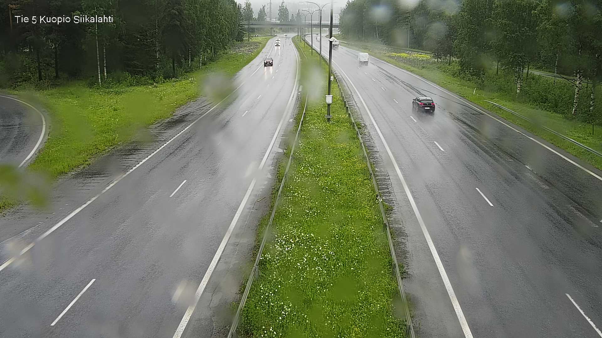 Weather Camera Image Väg 5 Kuopio, Siikalahti, Kuopio, Pohjois-Savo