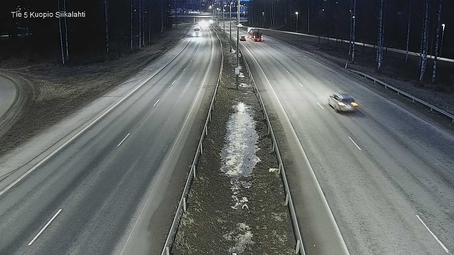 Weather Camera Image Väg 5 Kuopio, Siikalahti, Kuopio, Pohjois-Savo