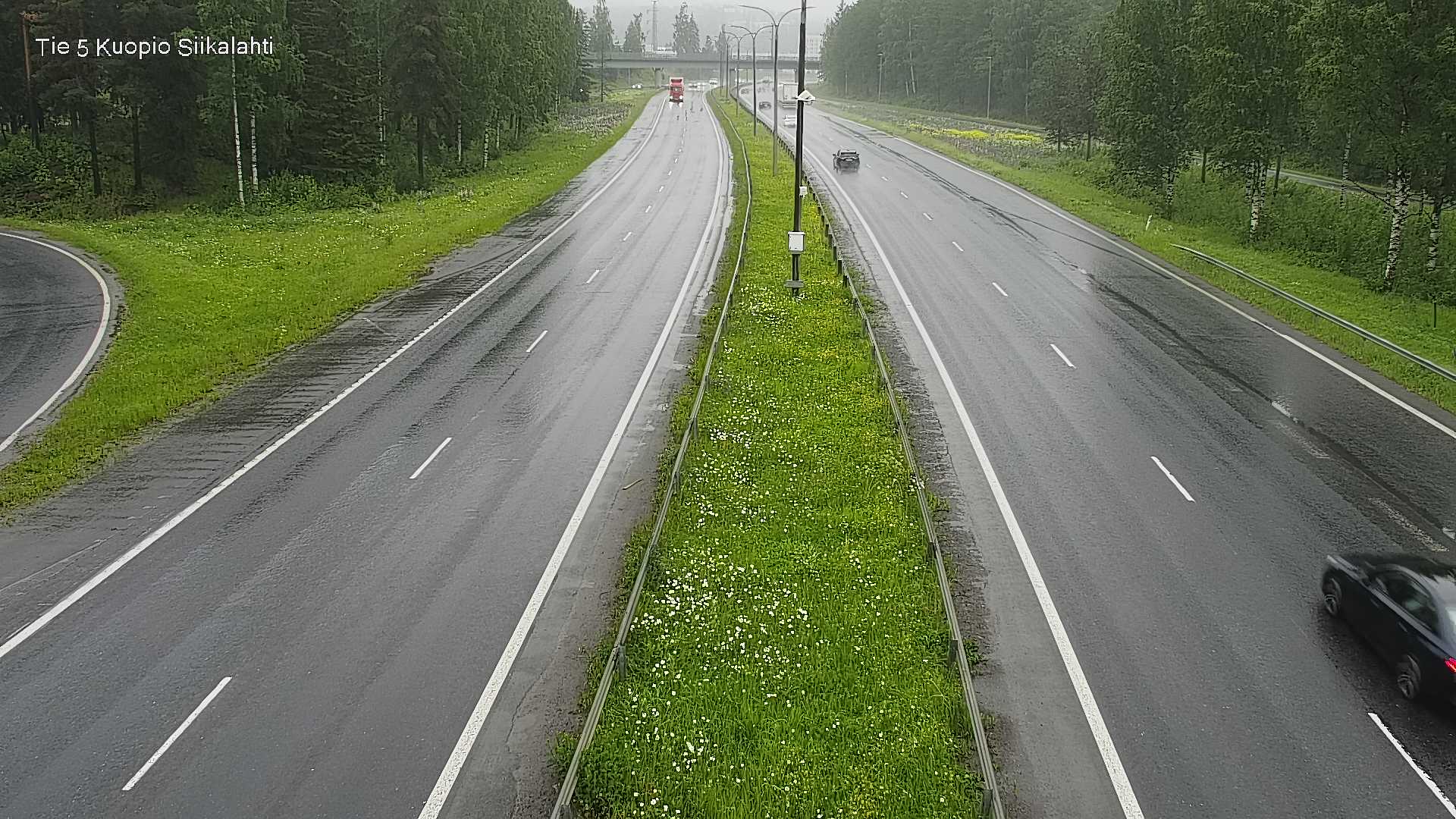 Weather Camera Image Väg 5 Kuopio, Siikalahti, Kuopio, Pohjois-Savo