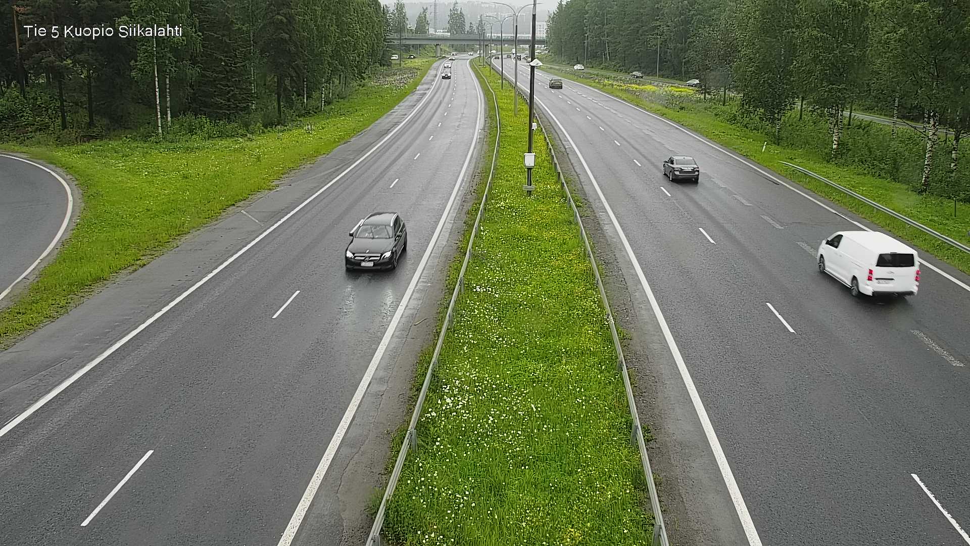 Weather Camera Image Väg 5 Kuopio, Siikalahti, Kuopio, Pohjois-Savo