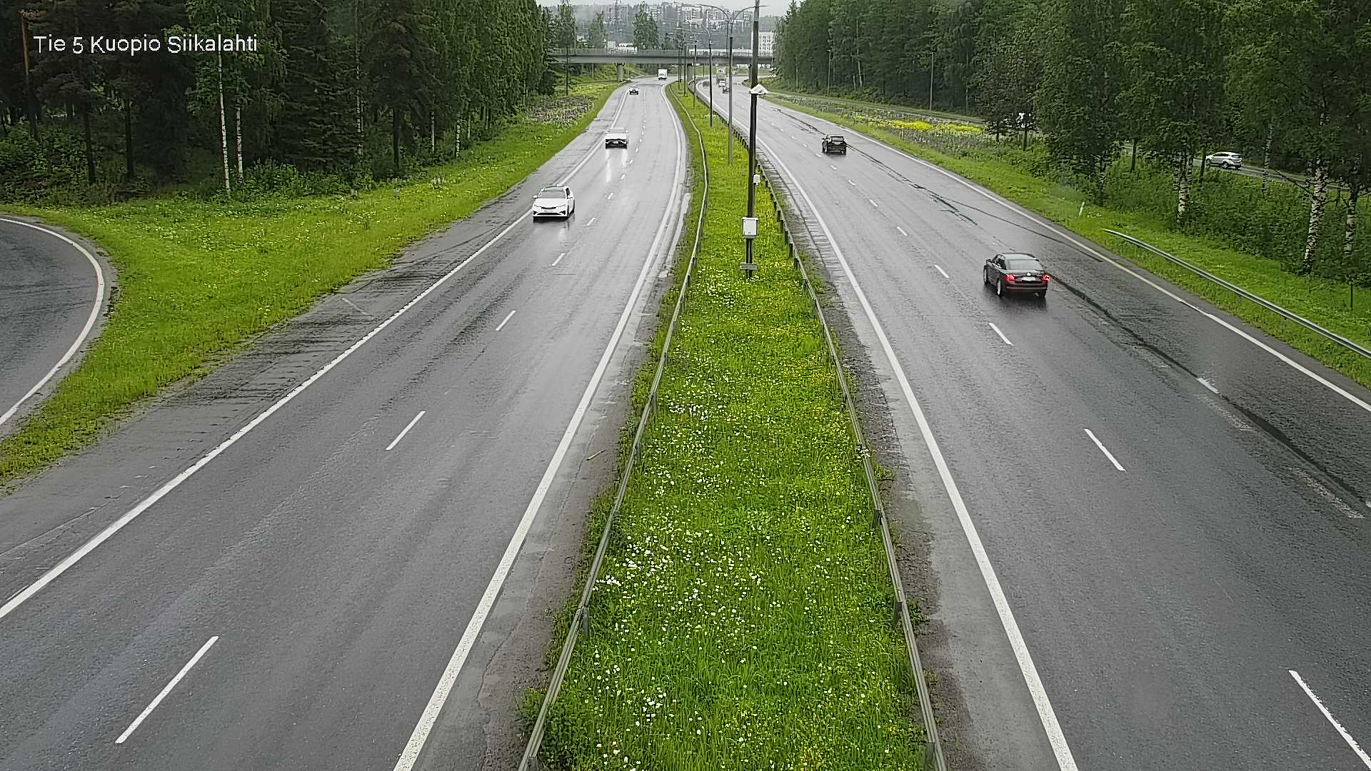 Weather Camera Image Väg 5 Kuopio, Siikalahti, Kuopio, Pohjois-Savo