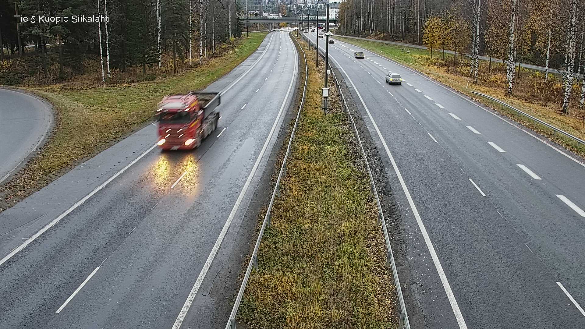 Weather Camera Image Väg 5 Kuopio, Siikalahti, Kuopio, Pohjois-Savo