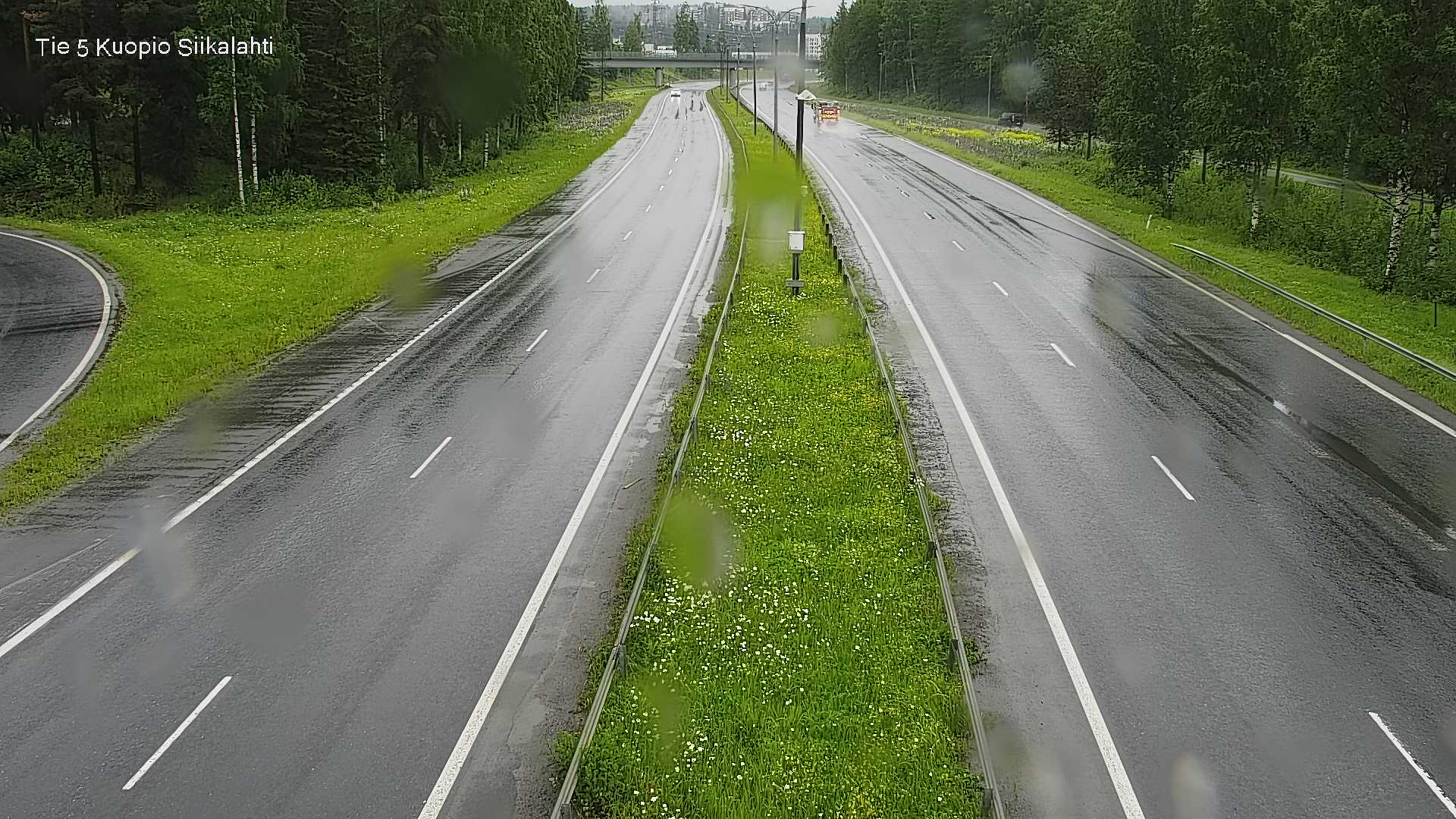 Weather Camera Image Väg 5 Kuopio, Siikalahti, Kuopio, Pohjois-Savo