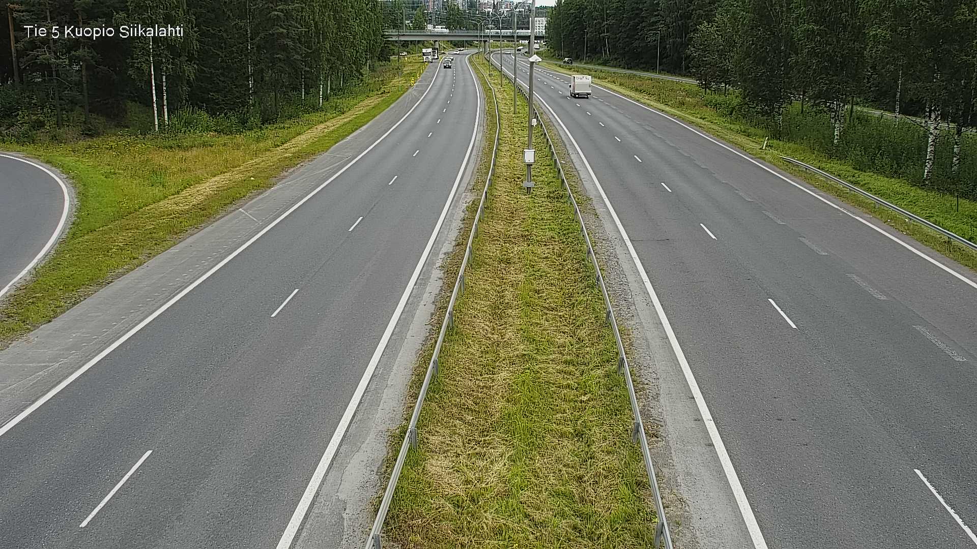 Weather Camera Image Väg 5 Kuopio, Siikalahti, Kuopio, Pohjois-Savo