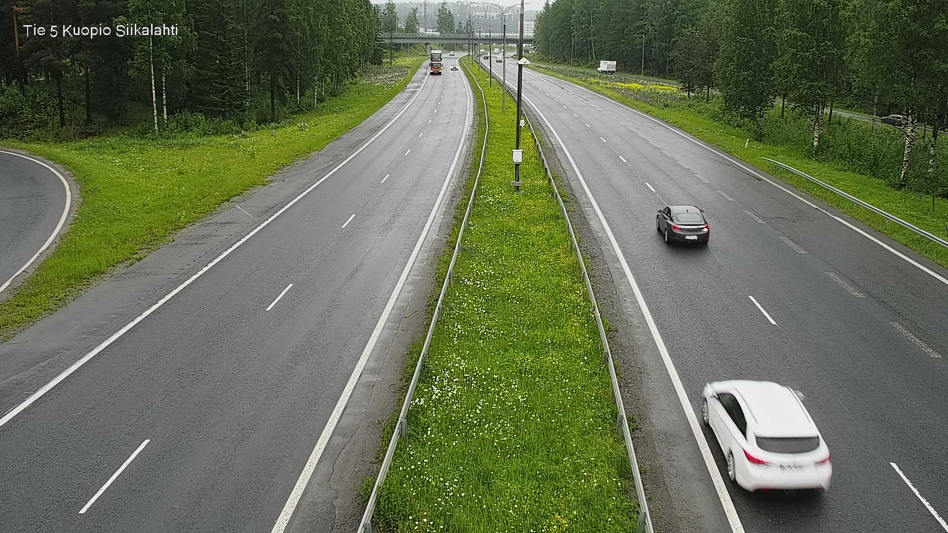 Weather Camera Image Väg 5 Kuopio, Siikalahti, Kuopio, Pohjois-Savo