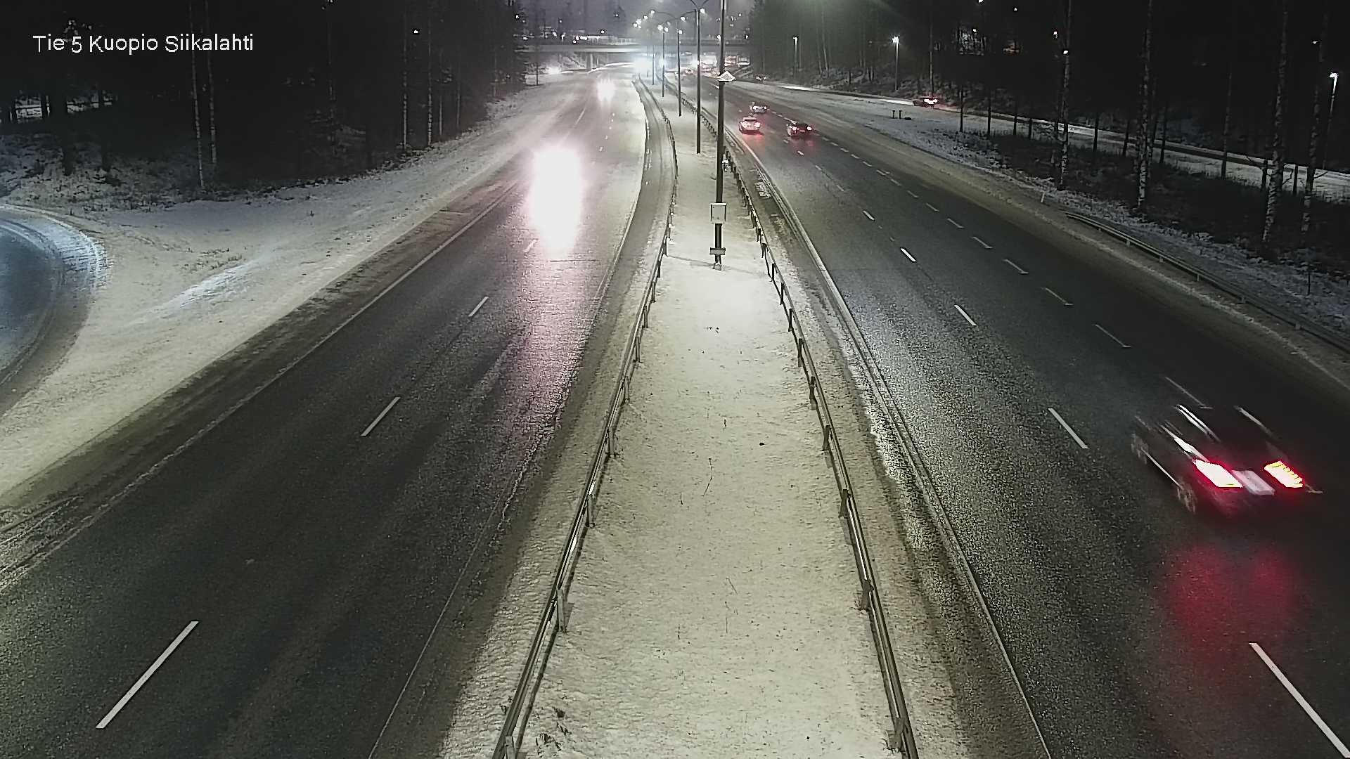 Weather Camera Image Road 5 Kuopio, Siikalahti, Kuopio, Pohjois-Savo