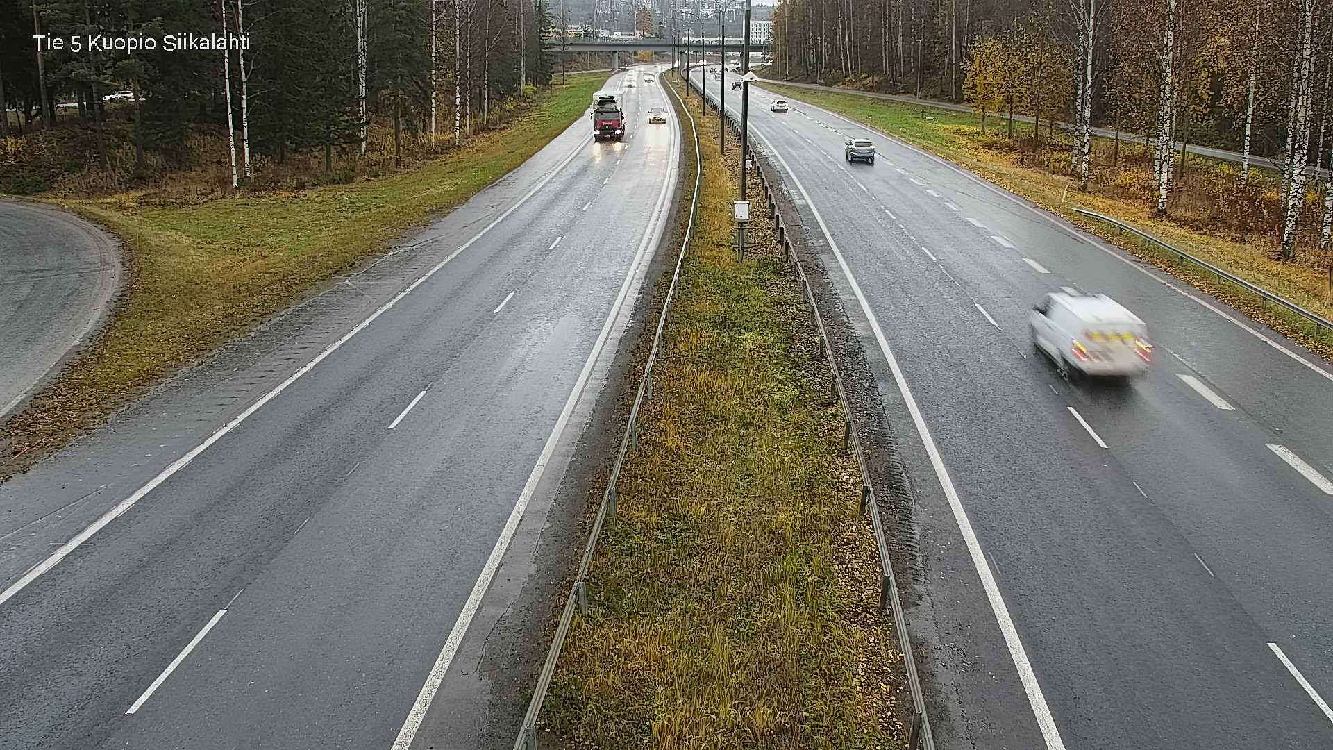 Weather Camera Image Väg 5 Kuopio, Siikalahti, Kuopio, Pohjois-Savo